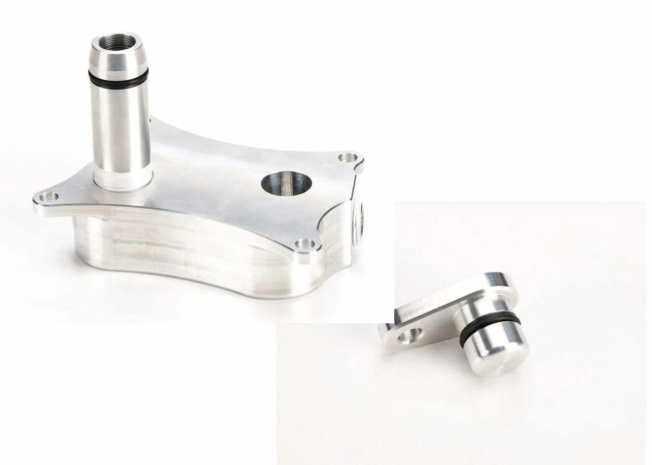 Ford Godzilla 7.3L Oil Cooler Bypass and Coolant Block-Off GF-FGOCBO